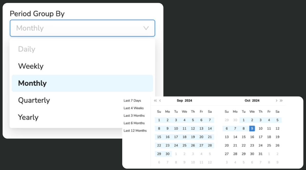 Historical and Real Time Insights